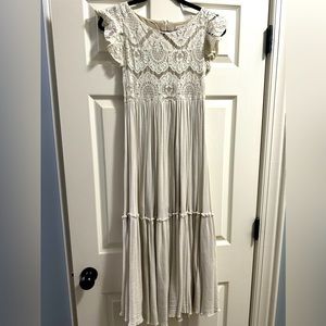Macy Dress in Cream from Joyfolie